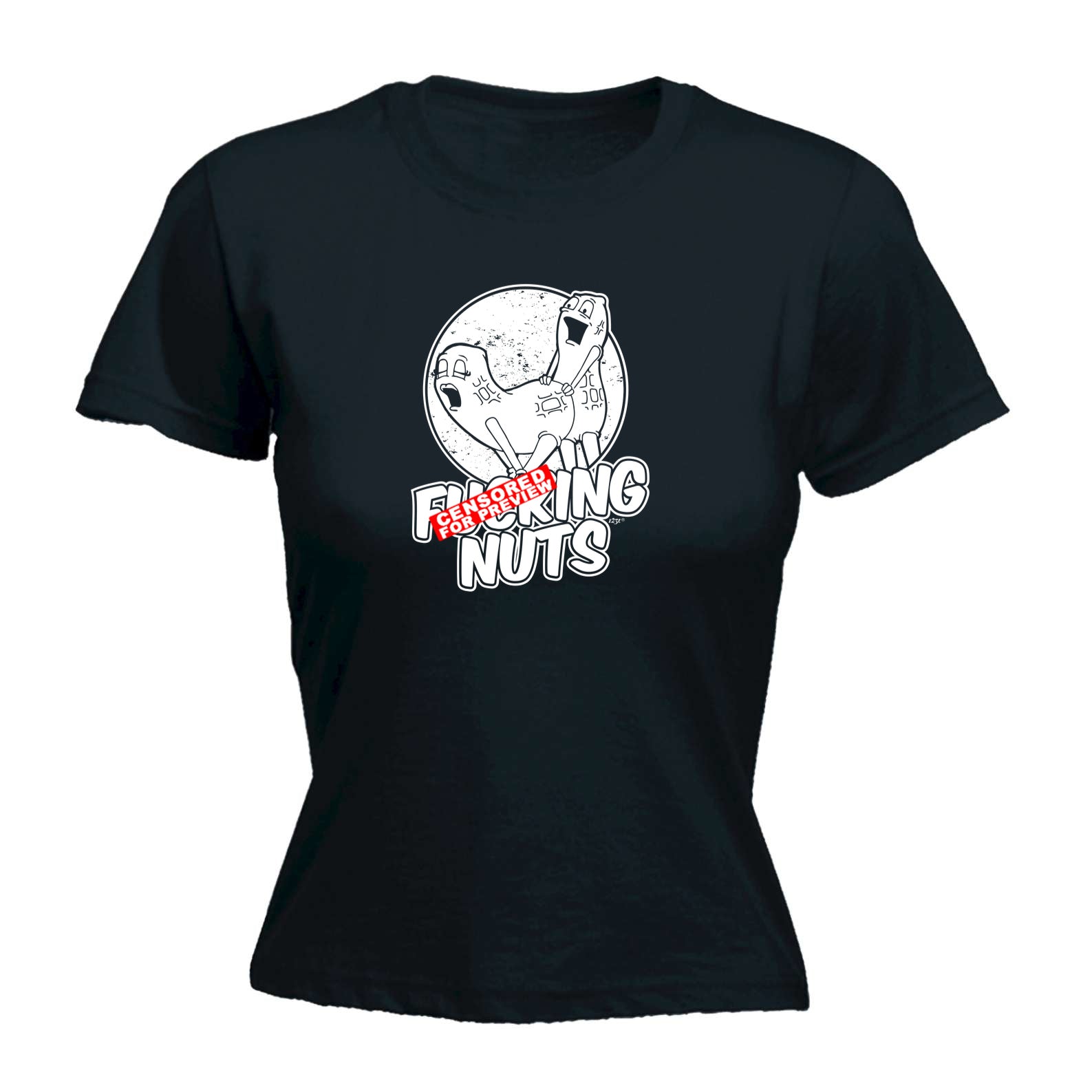 F  King Nuts - Funny Womens T-Shirt Tshirt
