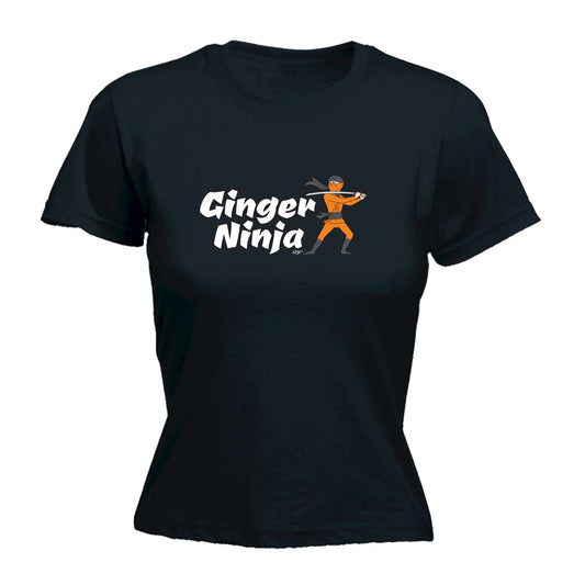 Ginger Ninja - Funny Womens T-Shirt Tshirt