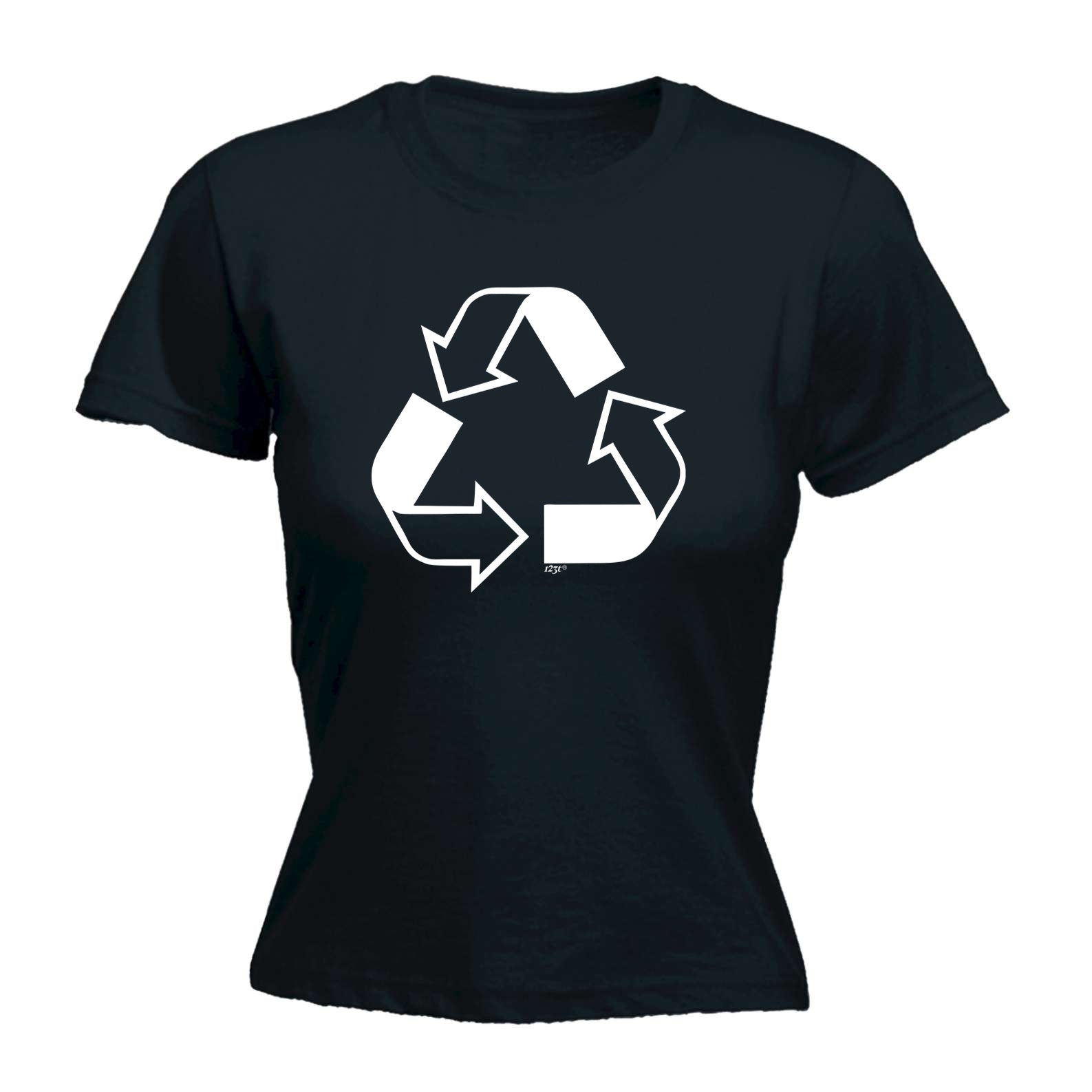Recycle - Funny Womens T-Shirt Tshirt