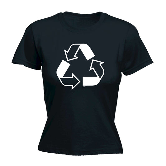 Recycle - Funny Womens T-Shirt Tshirt