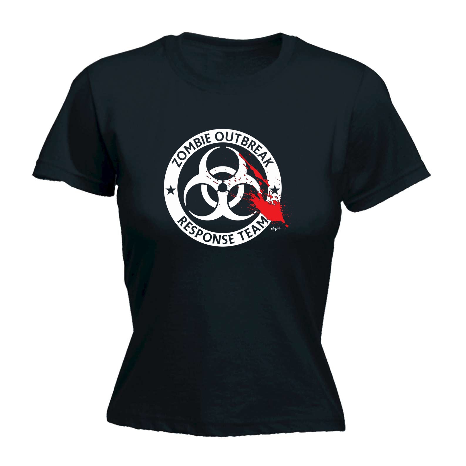 Zombie Outbreak Response Team - Funny Womens T-Shirt Tshirt