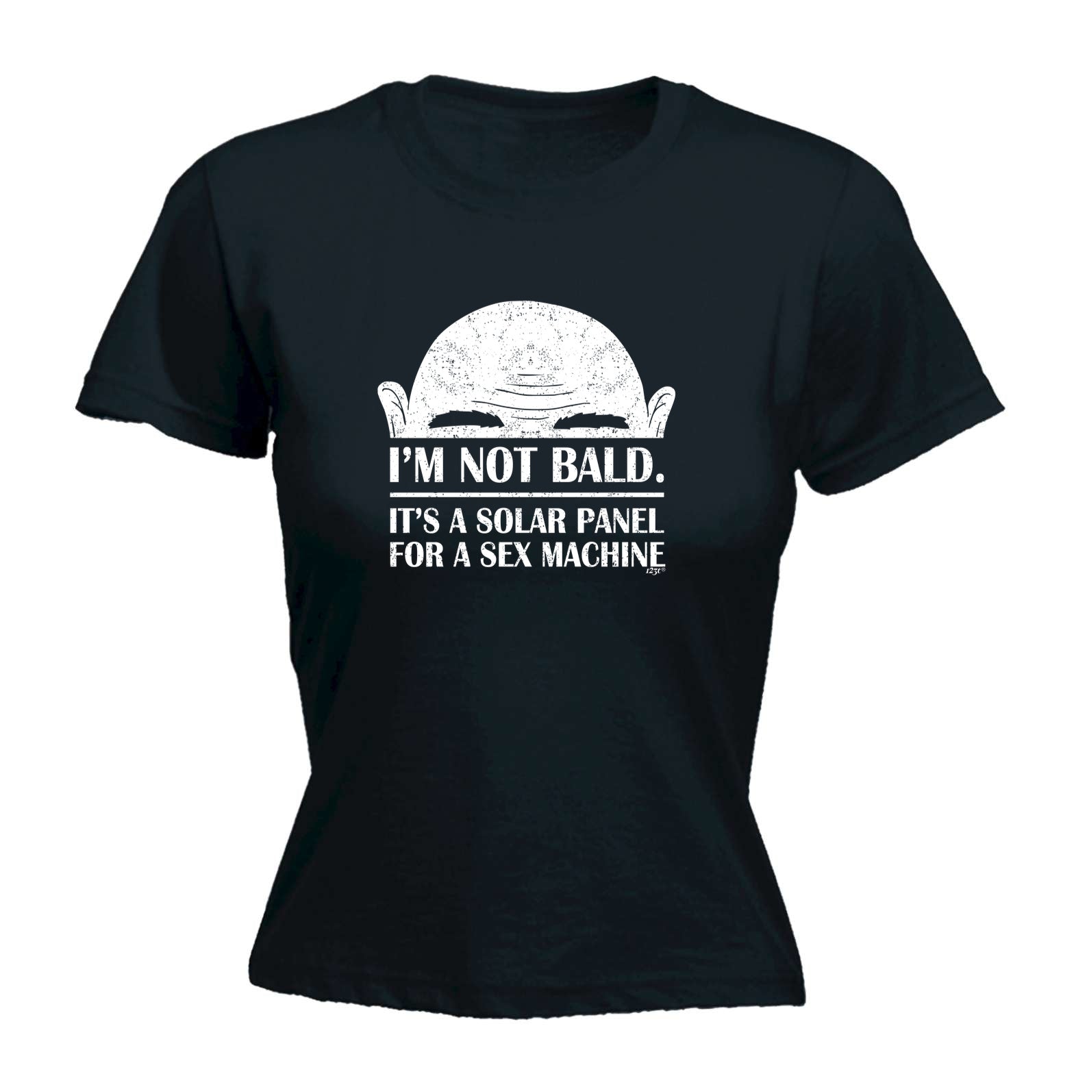Im Not Bald S X Machine - Funny Womens T-Shirt Tshirt