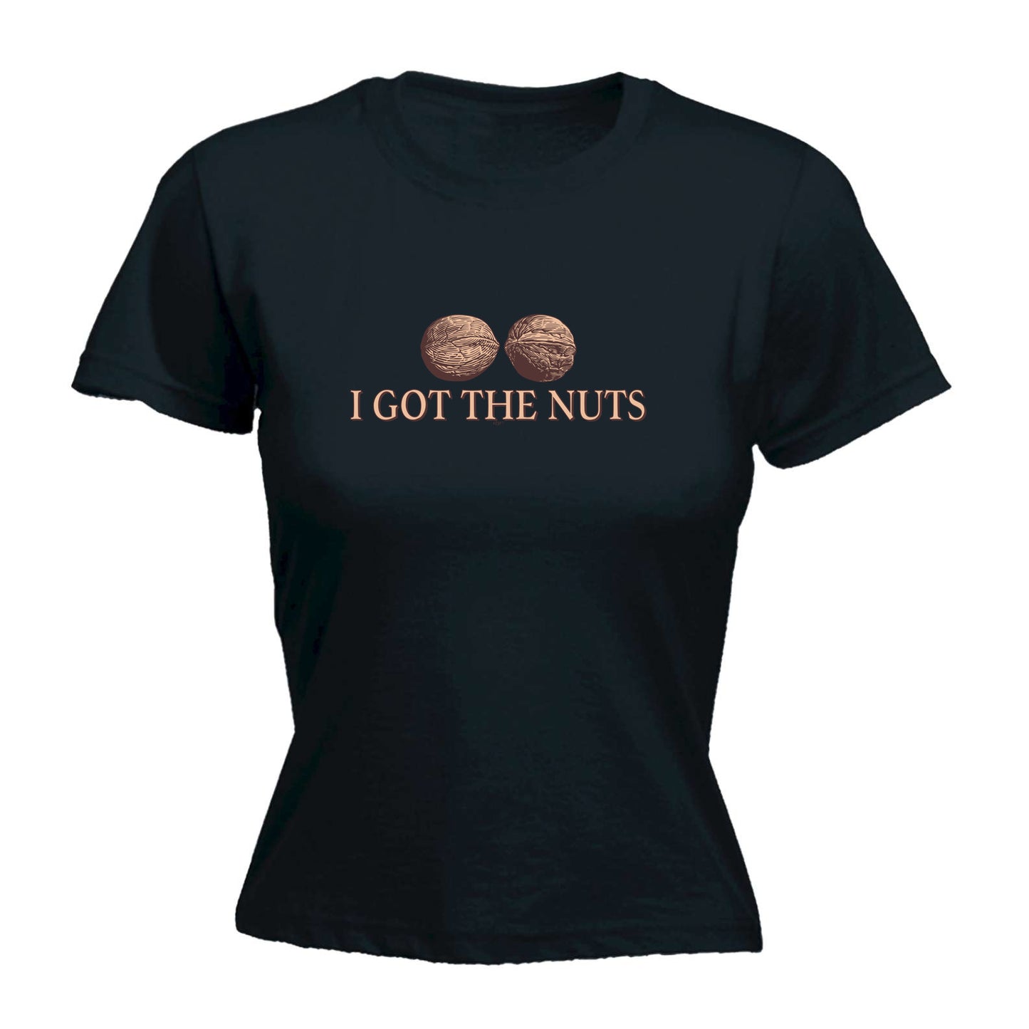 Got The Nuts Poker - Funny Womens T-Shirt Tshirt