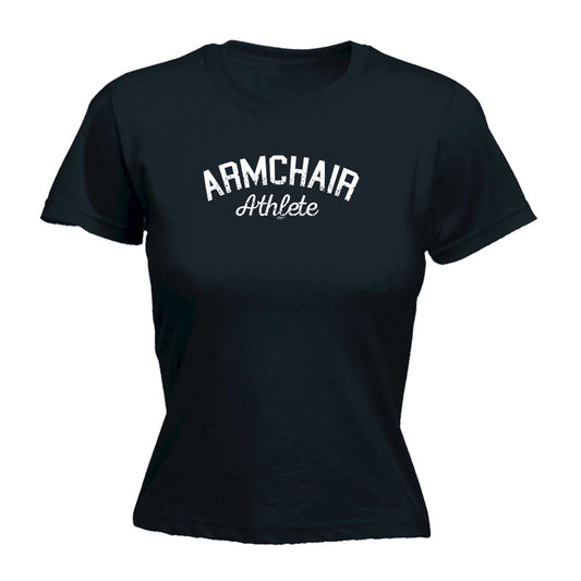 Armchair Athlete - Funny Womens T-Shirt Tshirt