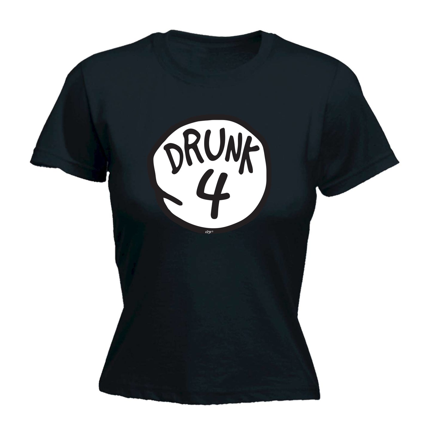 Drunk 4 - Funny Womens T-Shirt Tshirt
