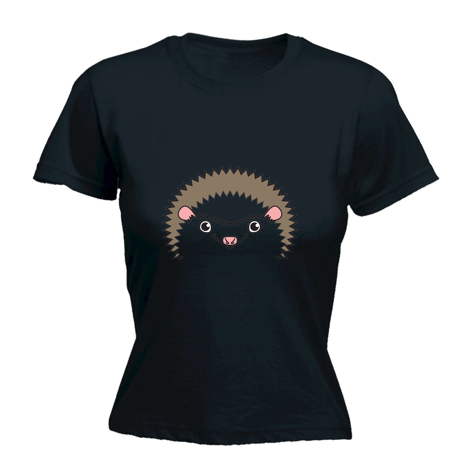 Hedgehog Ani Mates - Funny Womens T-Shirt Tshirt