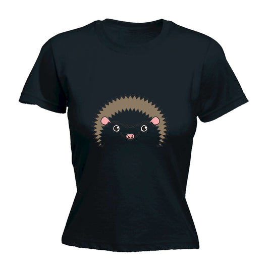 Hedgehog Ani Mates - Funny Womens T-Shirt Tshirt