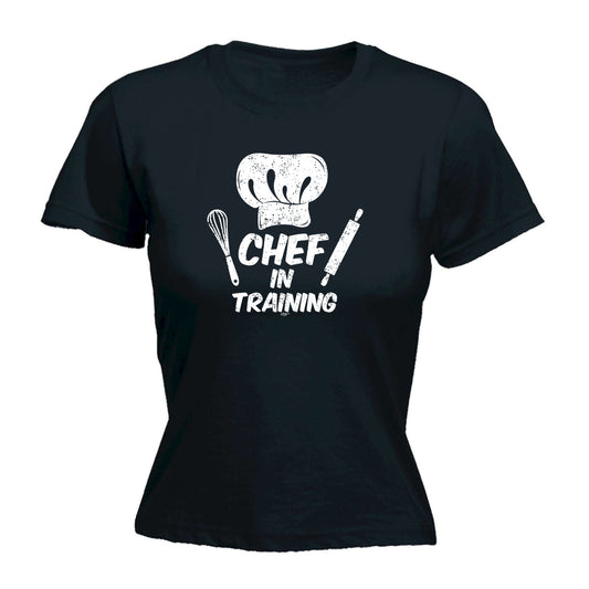 Chef In Training Cooking - Funny Womens T-Shirt Tshirt