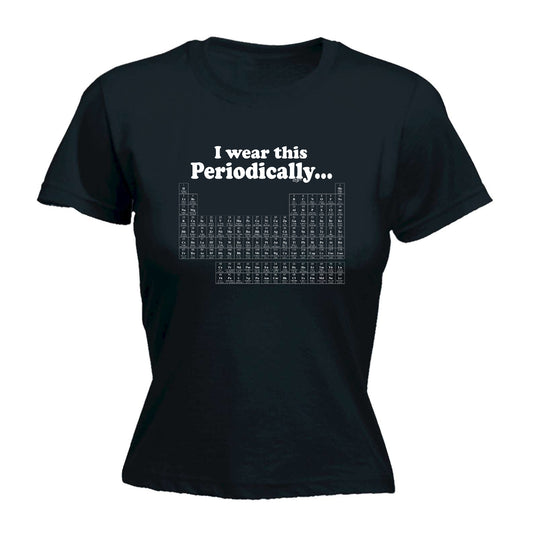 Wear This Periodically - Funny Womens T-Shirt Tshirt