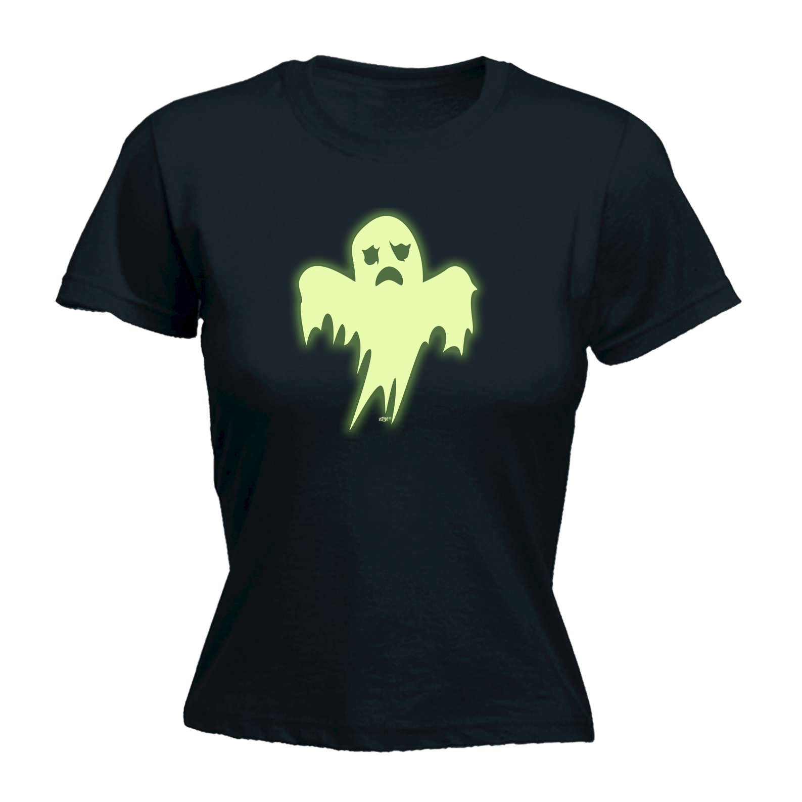 Ghost Glow In The Dark - Funny Womens T-Shirt Tshirt