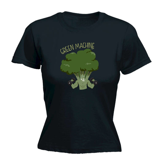 Green Machine Gym - Funny Womens T-Shirt Tshirt