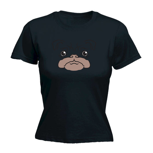 Pug Ani Mates - Funny Womens T-Shirt Tshirt