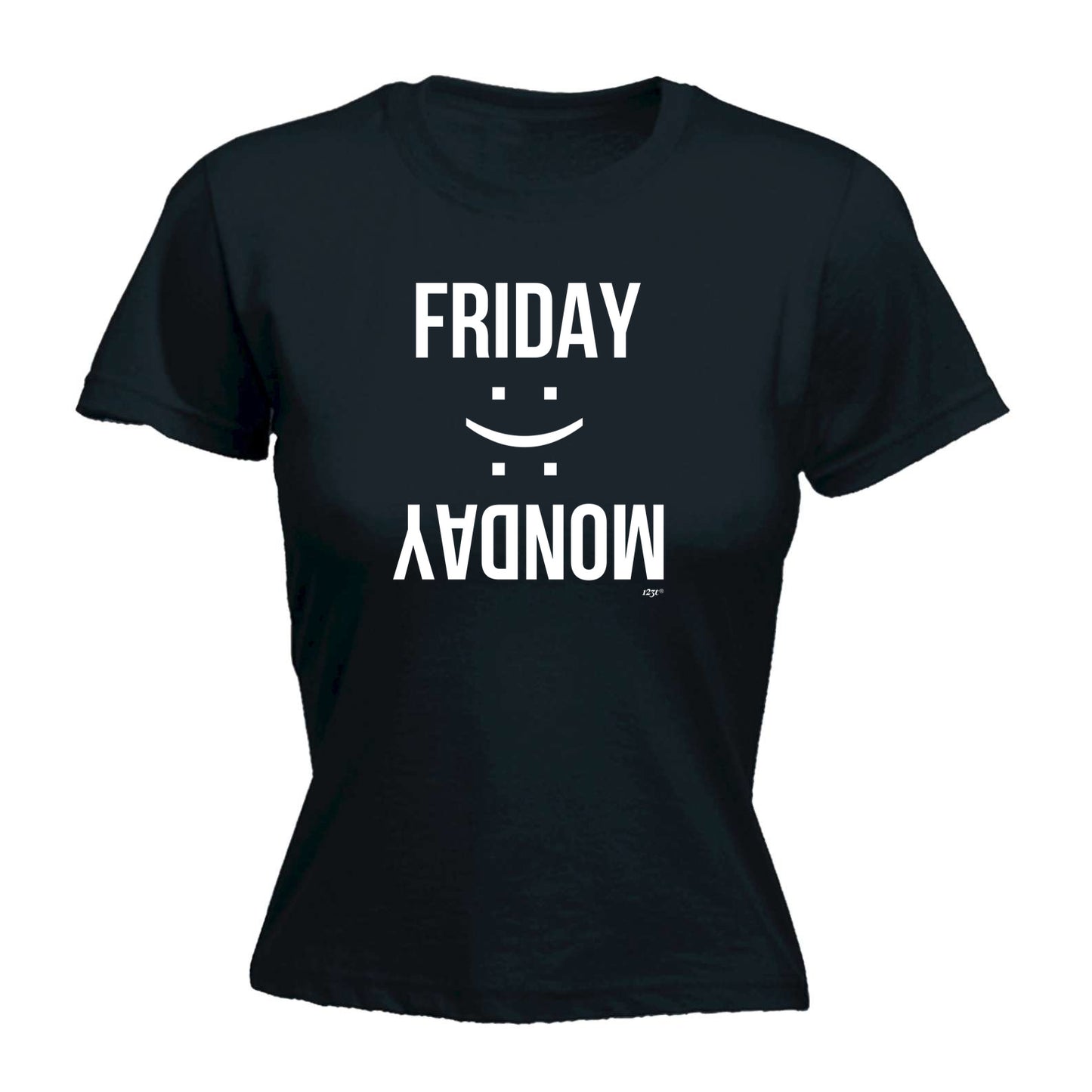 Friday Monday - Funny Womens T-Shirt Tshirt