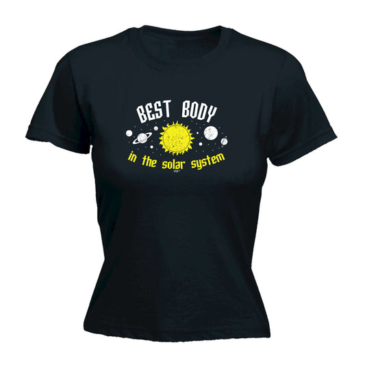 Best Body Solar System - Funny Womens T-Shirt Tshirt