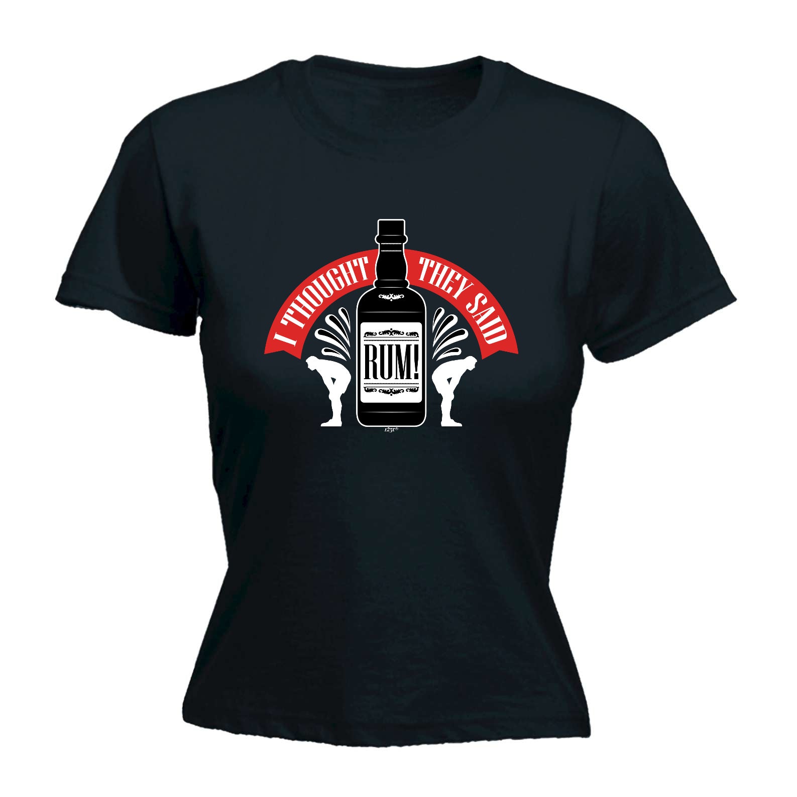 Thought They Said Rum - Funny Womens T-Shirt Tshirt