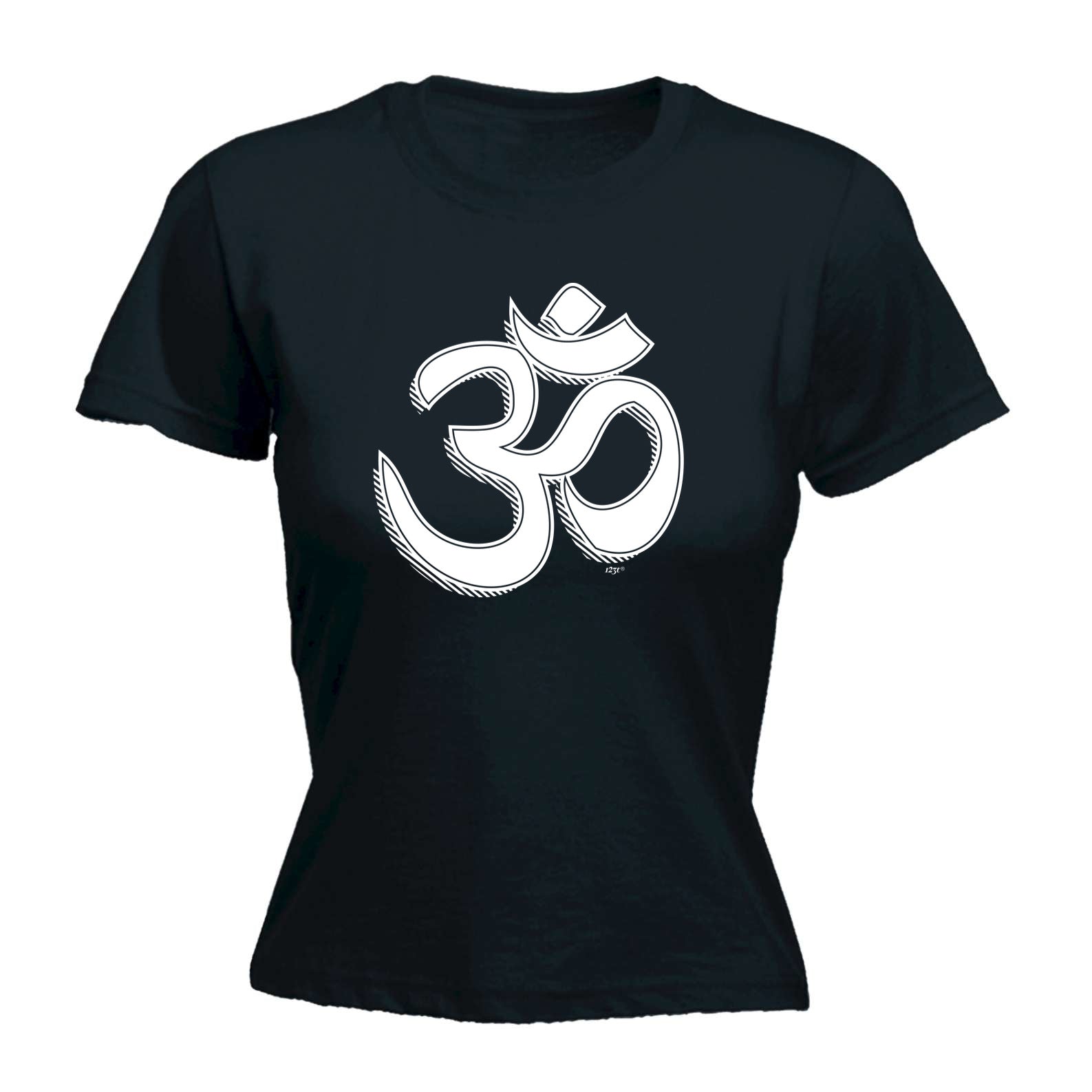 Om Sign - Funny Womens T-Shirt Tshirt