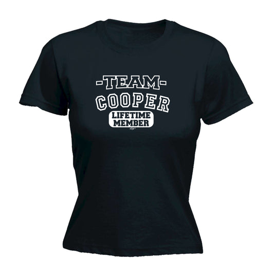 Cooper V2 Team Lifetime Member - Funny Womens T-Shirt Tshirt