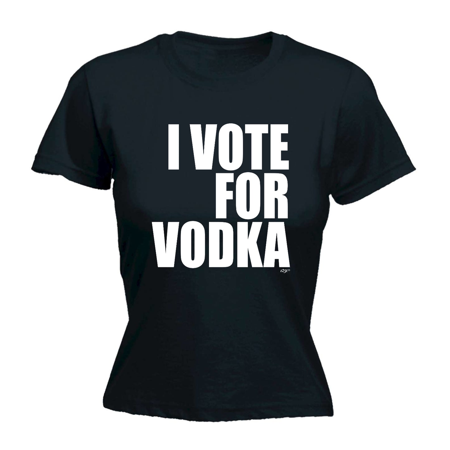 Vote For Vodka - Funny Womens T-Shirt Tshirt