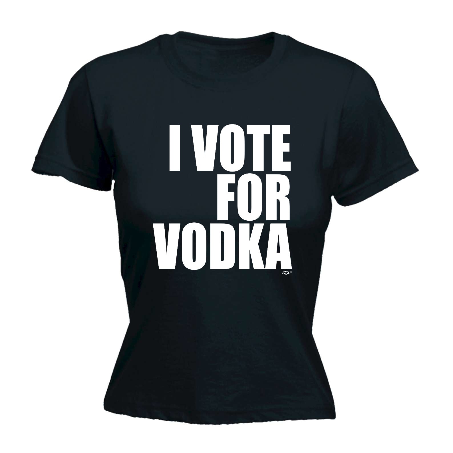 Vote For Vodka - Funny Womens T-Shirt Tshirt