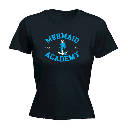 Mermaid Academy - Funny Womens T-Shirt Tshirt
