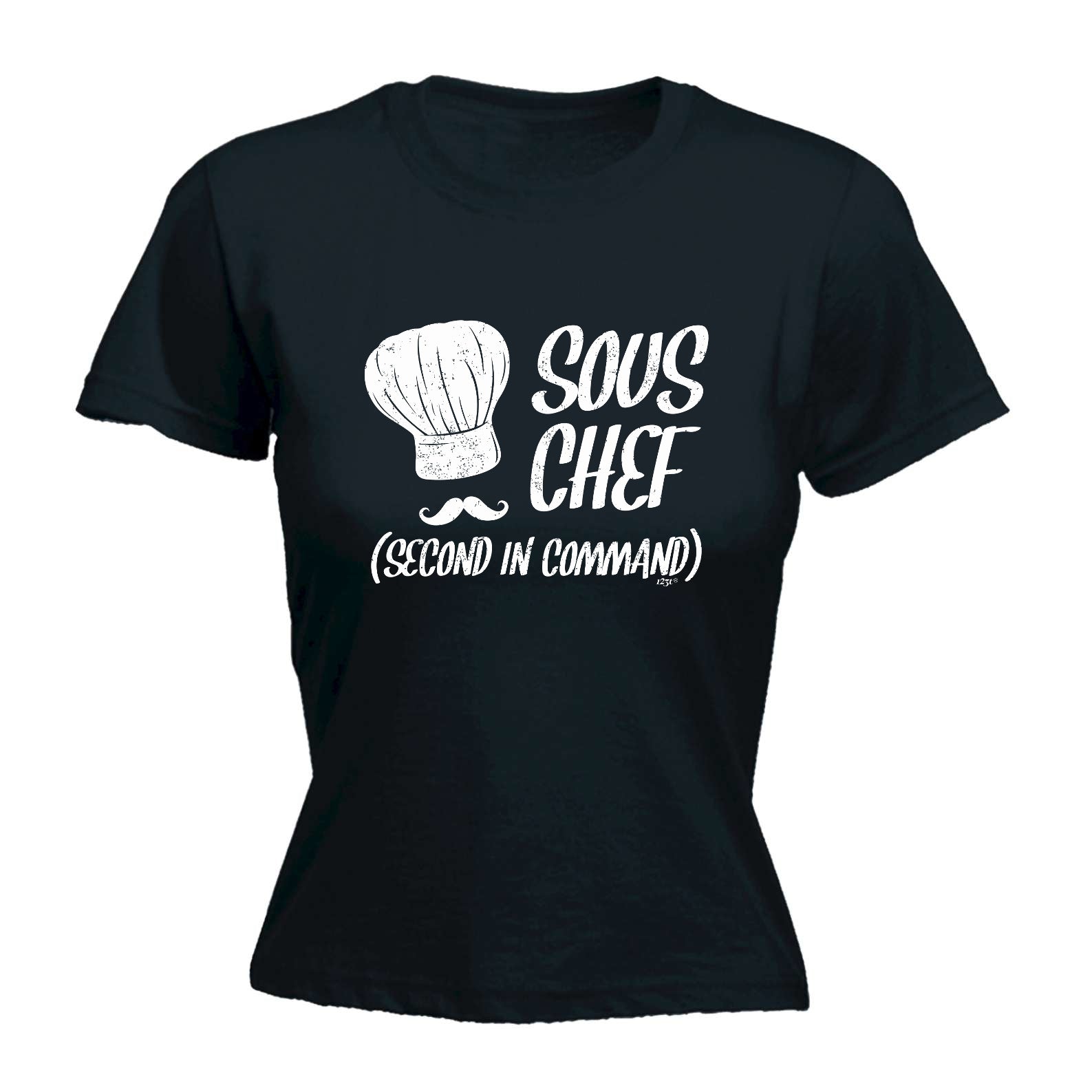 Sous Chef Second In Command - Funny Womens T-Shirt Tshirt