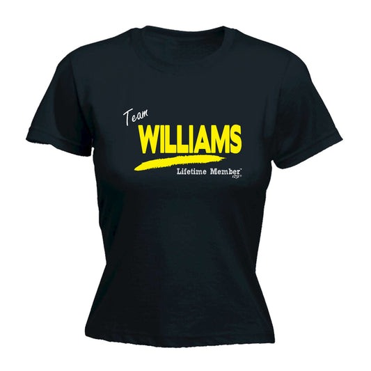 Williams V1 Lifetime Member - Funny Womens T-Shirt Tshirt