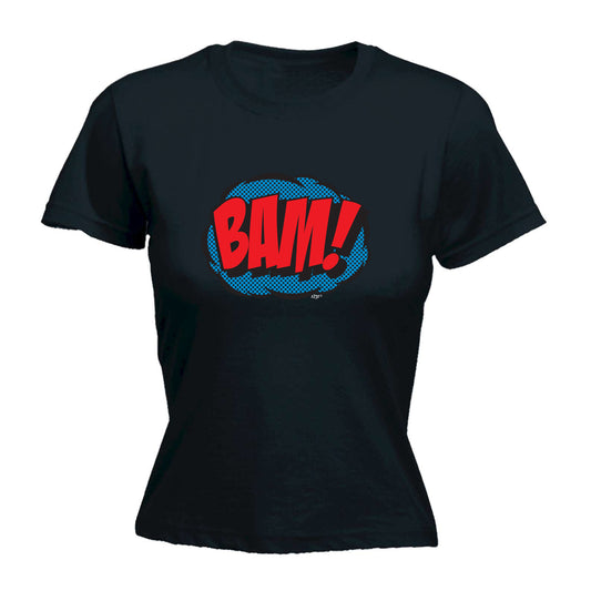 Comic Bam - Funny Womens T-Shirt Tshirt