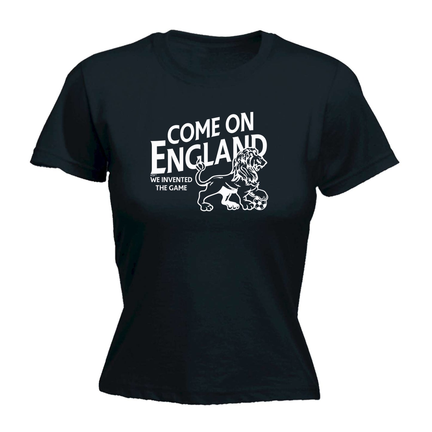 Come On England Football - Funny Womens T-Shirt Tshirt