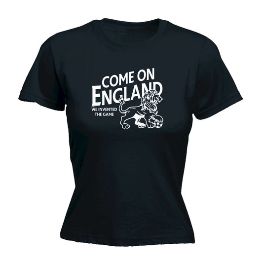Come On England Football - Funny Womens T-Shirt Tshirt
