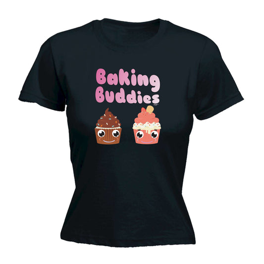 Baking Buddies Cup Cakes - Funny Womens T-Shirt Tshirt