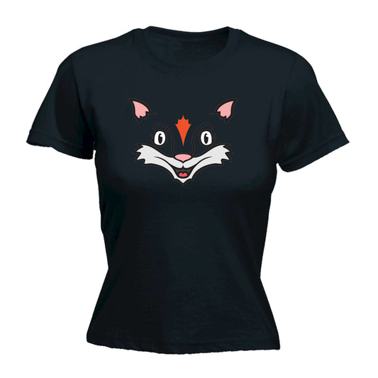Fox Animal Face Ani Mates - Funny Womens T-Shirt Tshirt