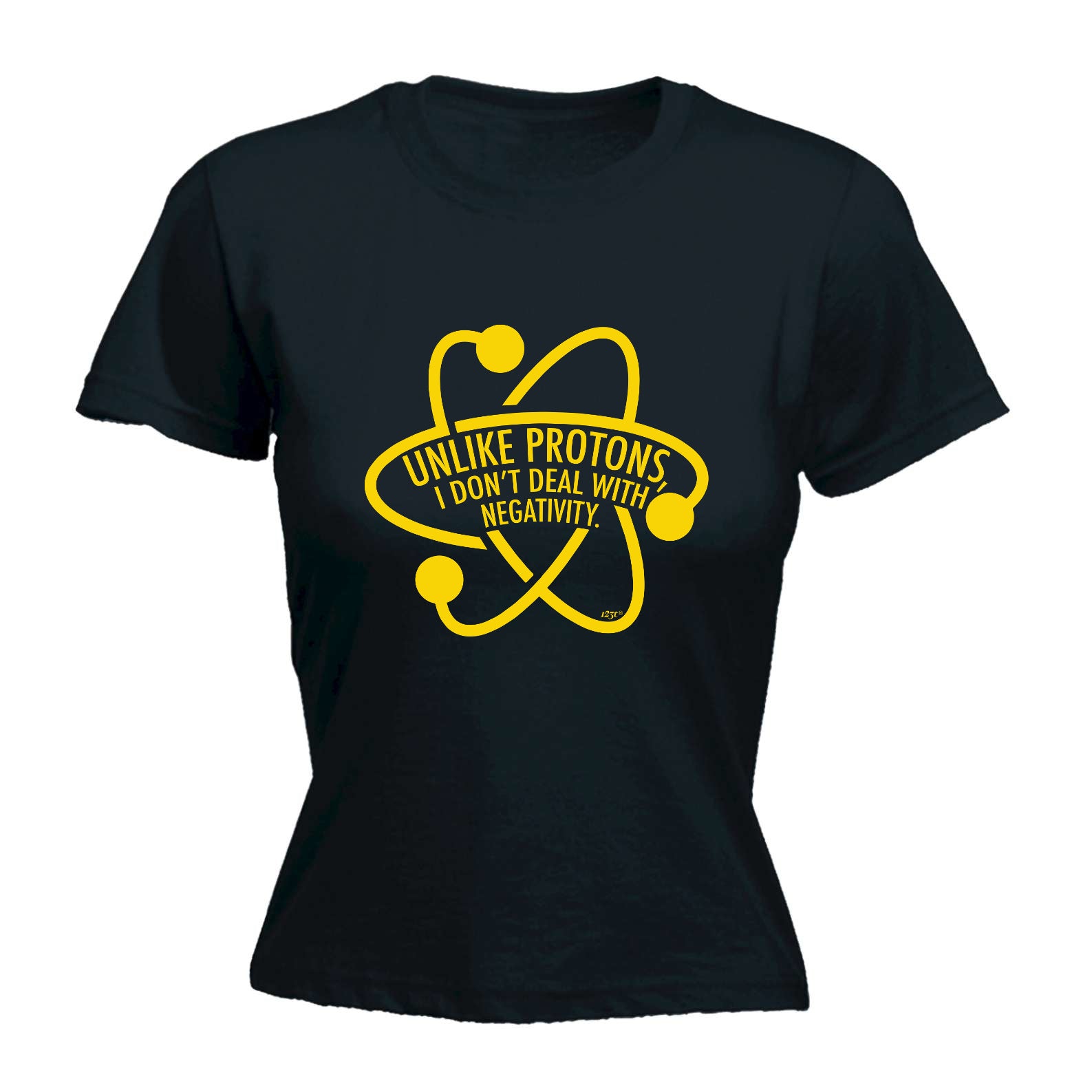 Unlike Protons Dont Deal - Funny Womens T-Shirt Tshirt