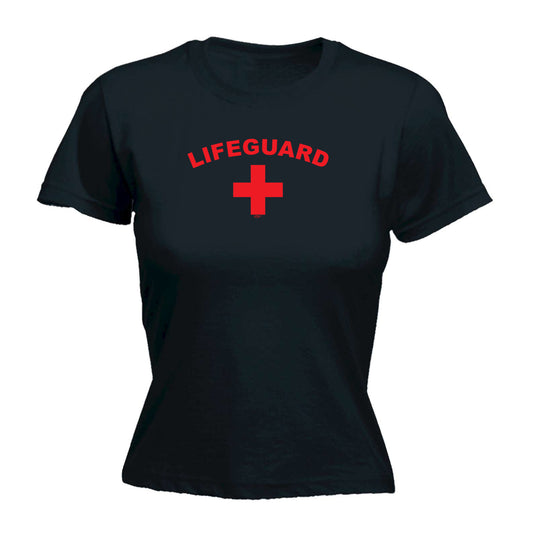 Lifeguard Red - Funny Womens T-Shirt Tshirt
