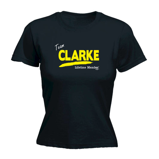 Clarke V1 Lifetime Member - Funny Womens T-Shirt Tshirt