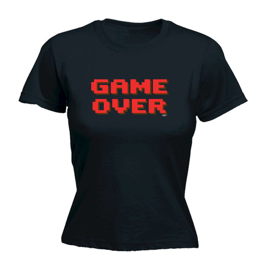 Game Over Gamer - Funny Womens T-Shirt Tshirt