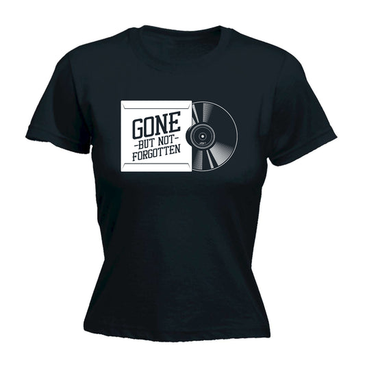 Vinyl Records Gone But Not Forgotten - Funny Womens T-Shirt Tshirt