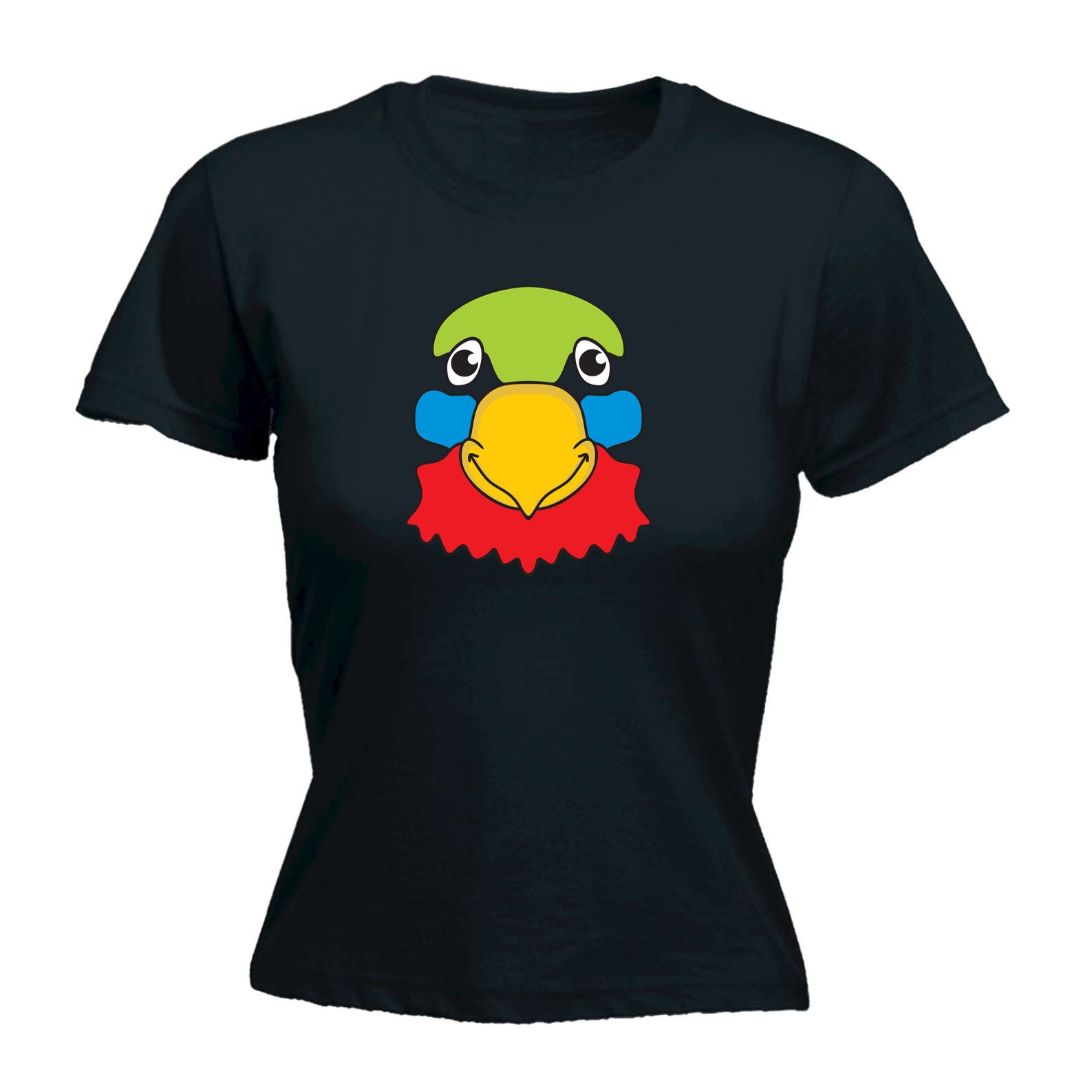 Parrot Ani Mates - Funny Womens T-Shirt Tshirt