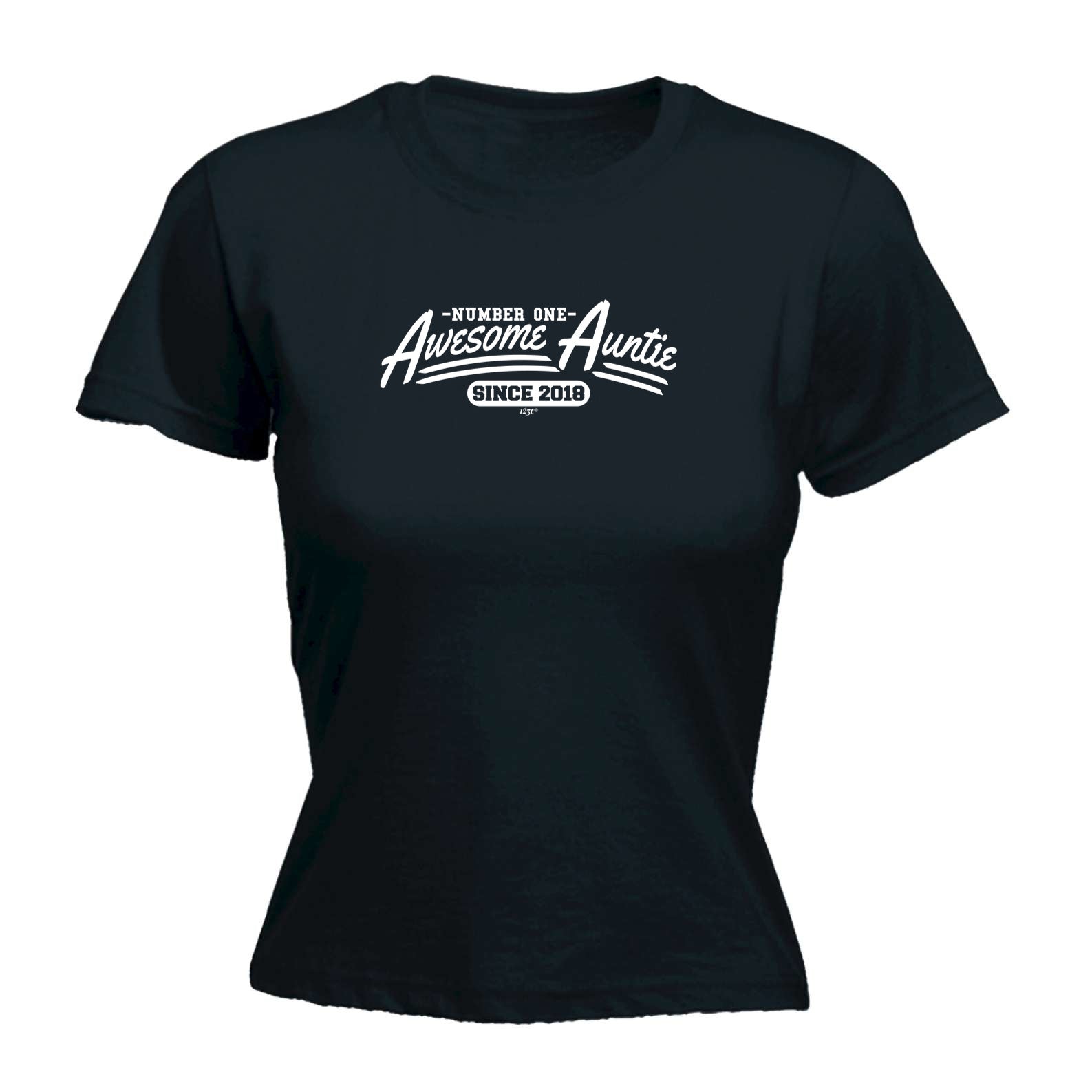 2018 Awesome Auntie Since - Funny Womens T-Shirt Tshirt