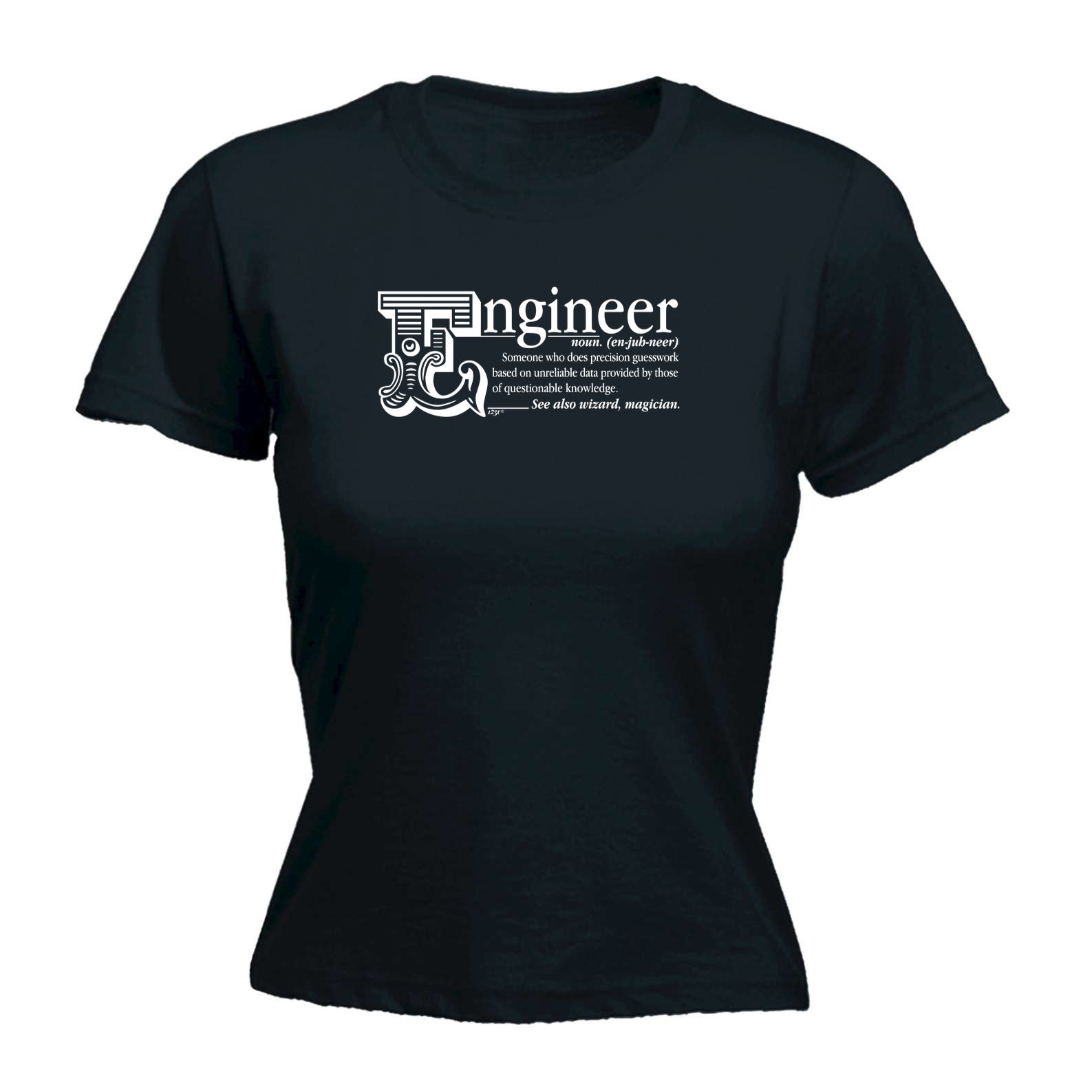 Engineer Noun - Funny Womens T-Shirt Tshirt
