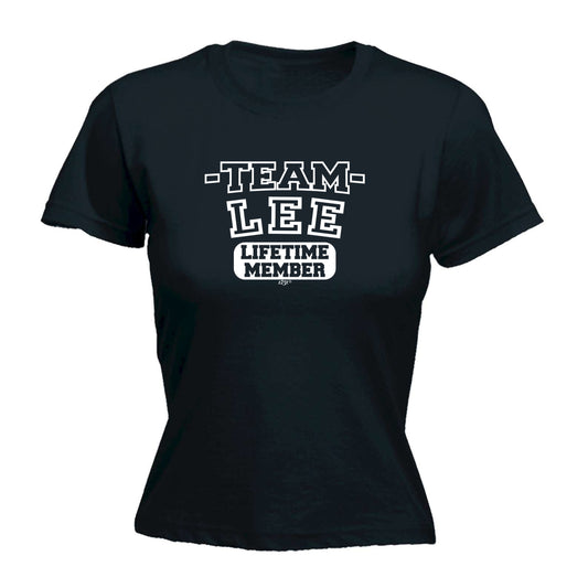 Lee V2 Team Lifetime Member - Funny Womens T-Shirt Tshirt
