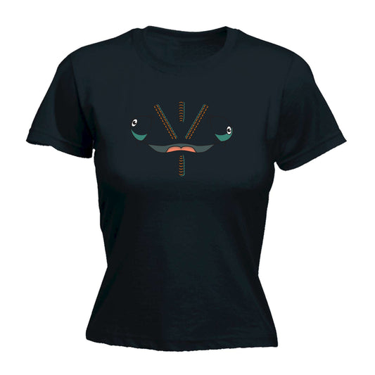 Chameleon Animal Face Ani Mates - Funny Womens T-Shirt Tshirt