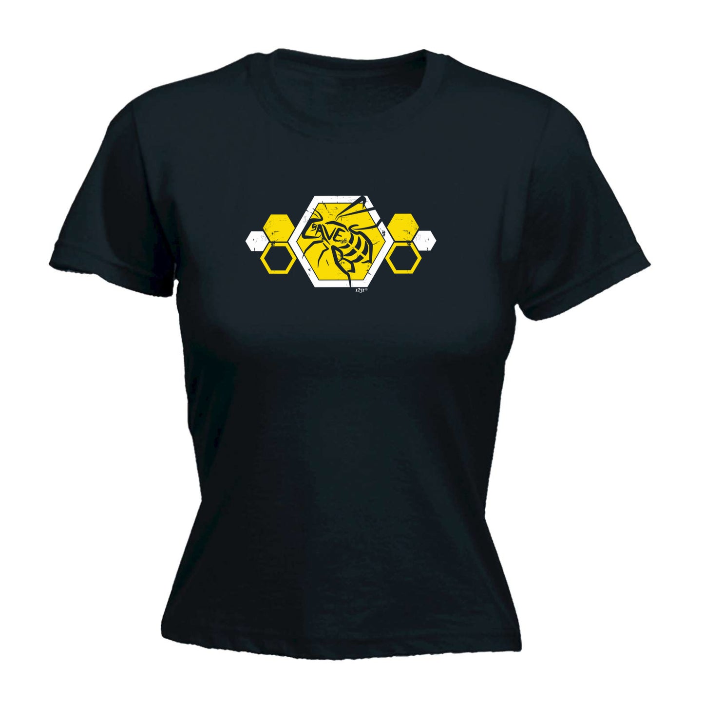Save The Bees - Funny Womens T-Shirt Tshirt