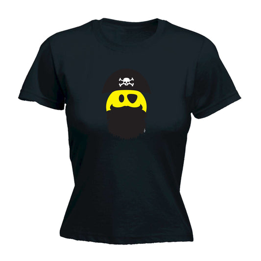 Pirate Smile - Funny Womens T-Shirt Tshirt
