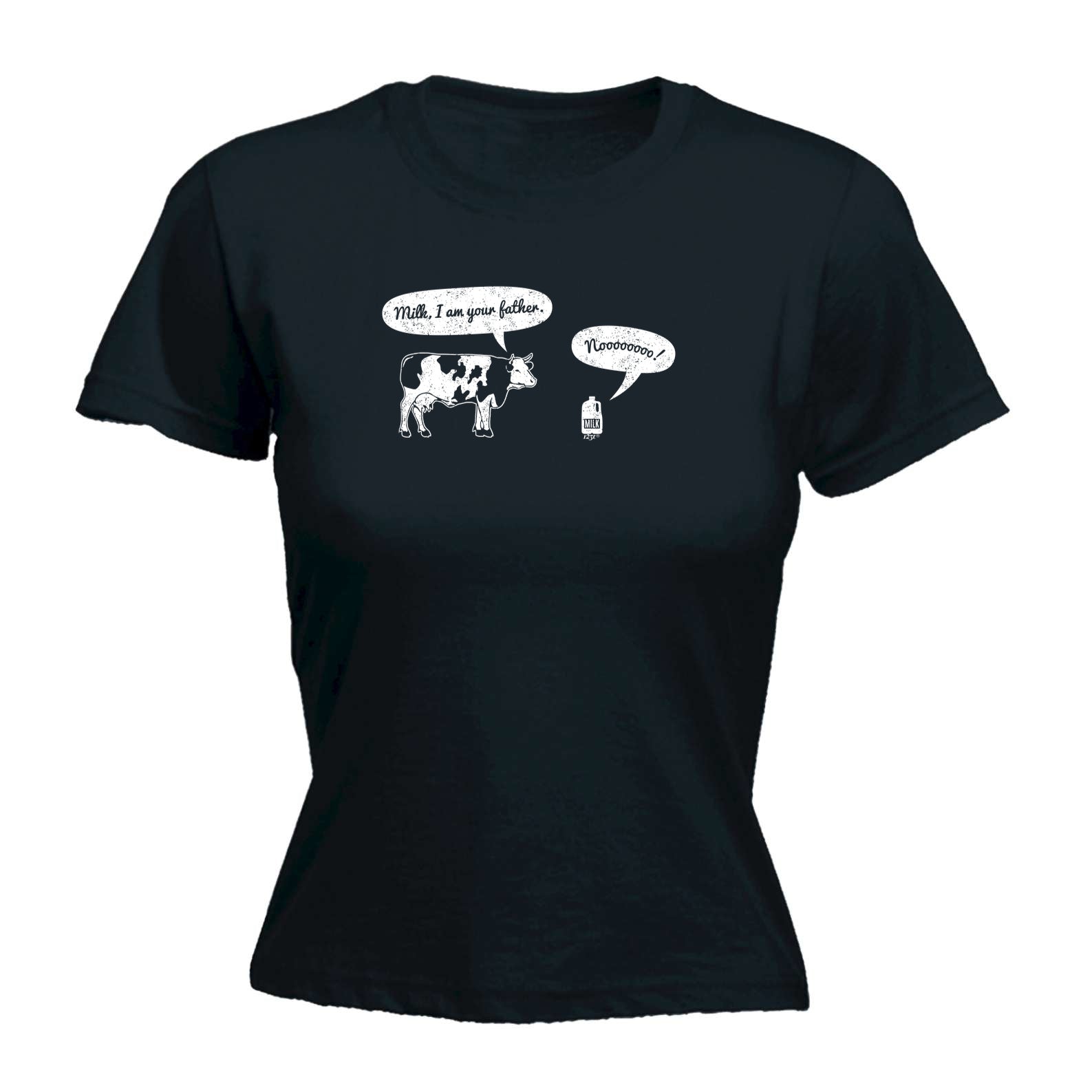 Milk I Am Your Father - Funny Womens T-Shirt Tshirt