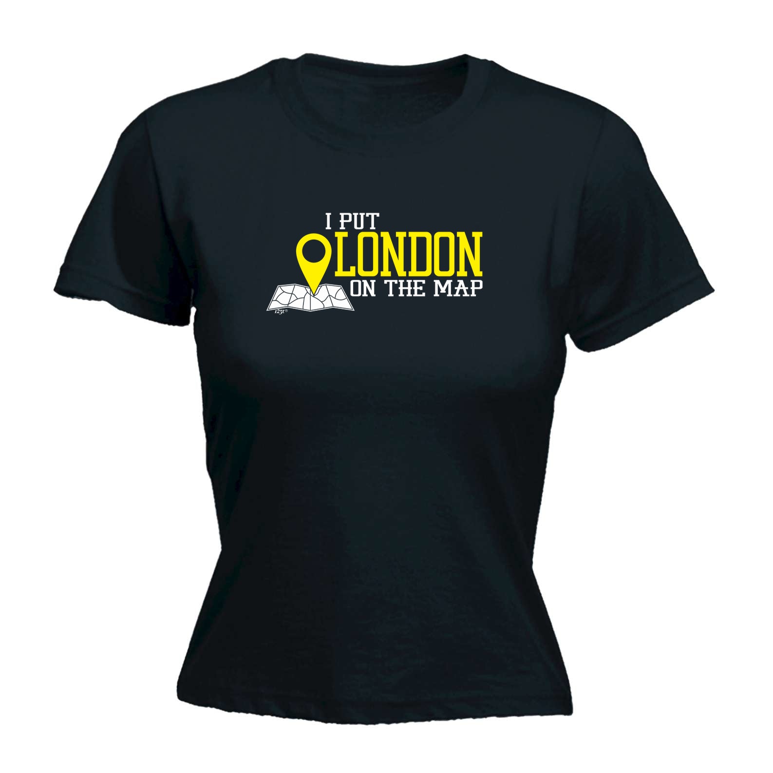 Put On The Map London - Funny Womens T-Shirt Tshirt