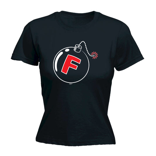 F Bomb - Funny Womens T-Shirt Tshirt
