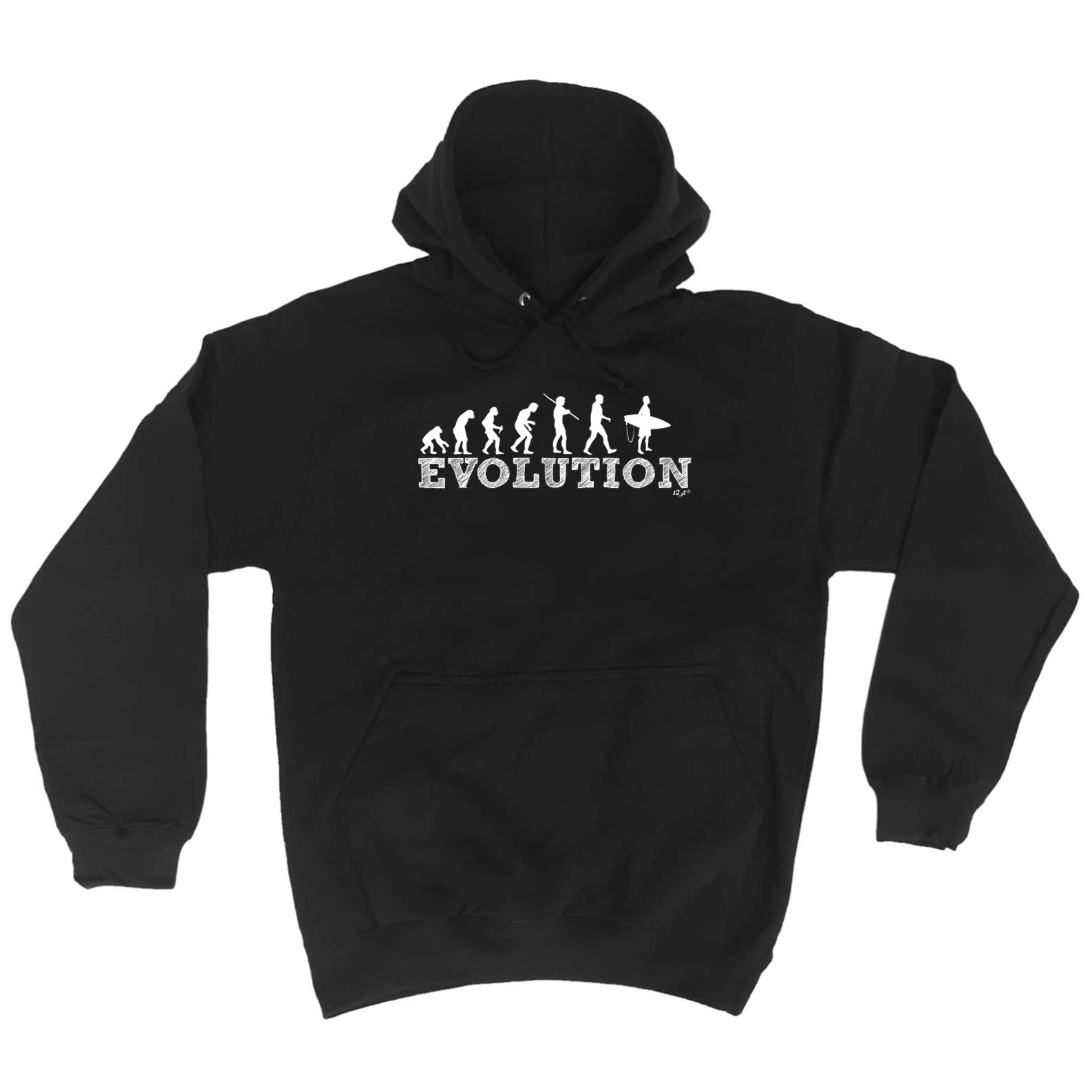 Evolution Surf - Funny Hoodies Hoodie