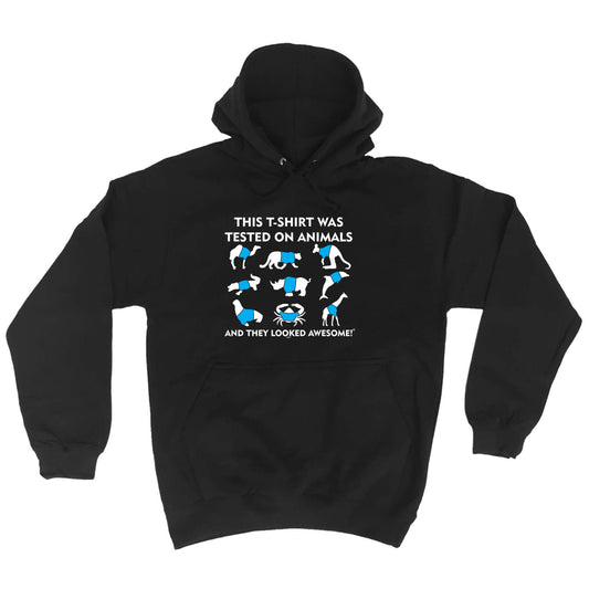 Tested On Animals - Funny Hoodies Hoodie