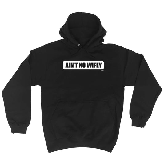Aint No Wifey Wife - Funny Hoodies Hoodie