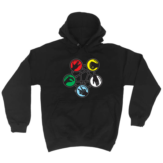 Rock Spock Colour - Funny Hoodies Hoodie